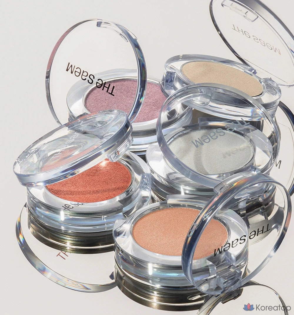 Тени для век The Saem Saemmul Single Shadow Shimmer, BE02 Ipdukju Nougat, 1 шт., фото 9