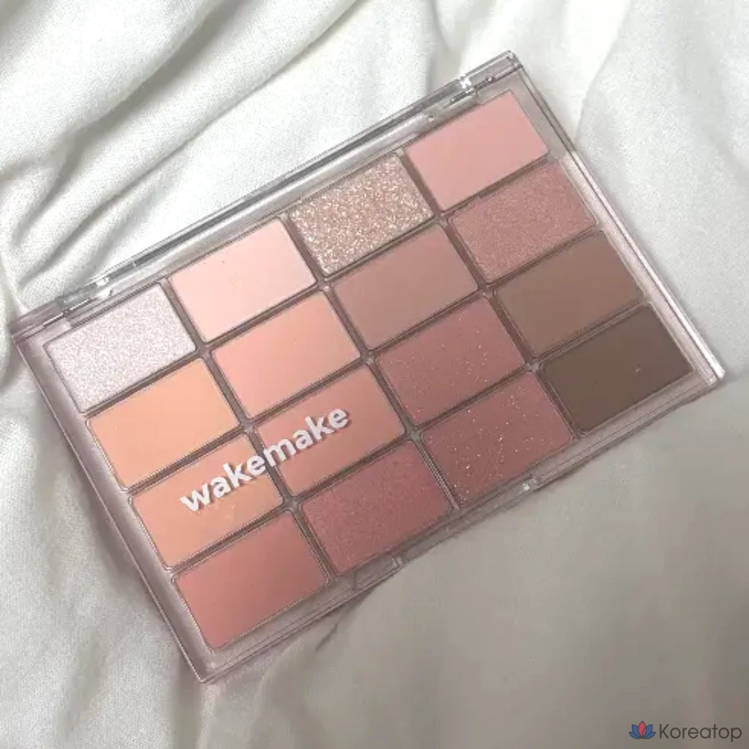 Палетка теней для век WAKEMAKE Soft Blurring Eye Palette, 16 оттенков, 14 г, 23 оттенка Mystic Lavender Blurring, 1 шт.