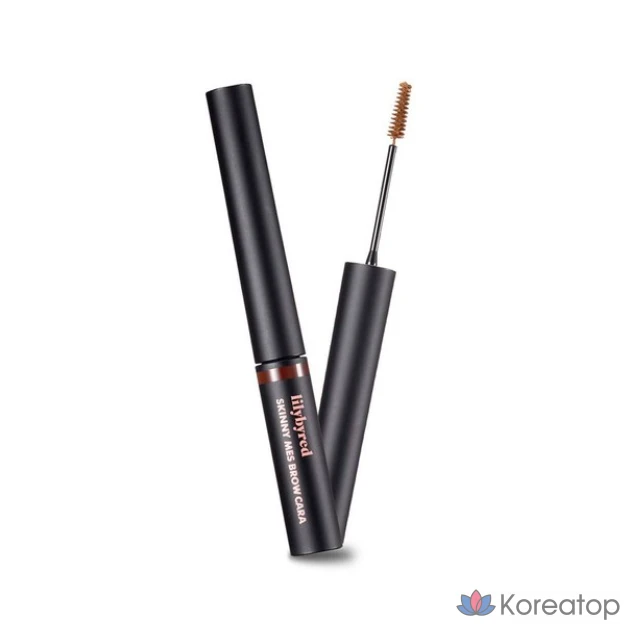 Тушь для бровей Lilybyred Skinny Mess Brow Mascara, 3,5 г, средне-коричневый цвет, 1 шт.
