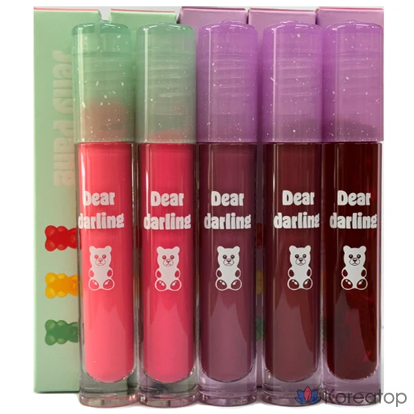 Гелевый тональный крем Etude House Dear Darling, оттенок «Молочная клубника», 1 шт.