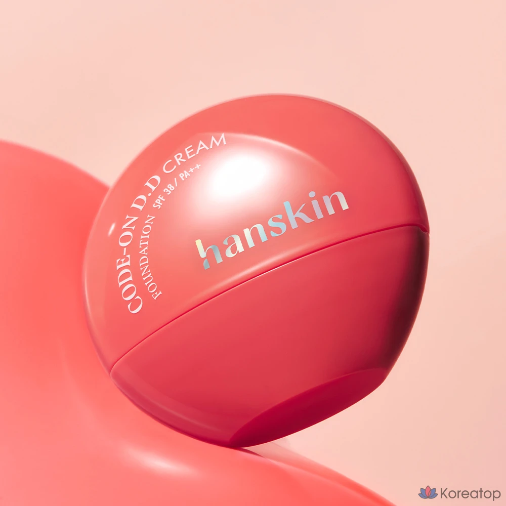 Тональный крем HANSKIN Code On DD Cream Foundation, 35 мл, 1 шт., оттенок 21N Light Beige, фото 2