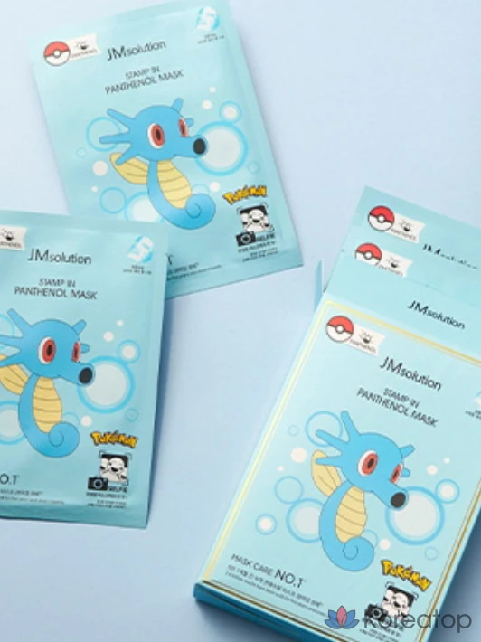 Маска для лица JM Solution Pokemon Stamp с пантенолом, 30 мл, 10 штук, 5 штук, фото 4