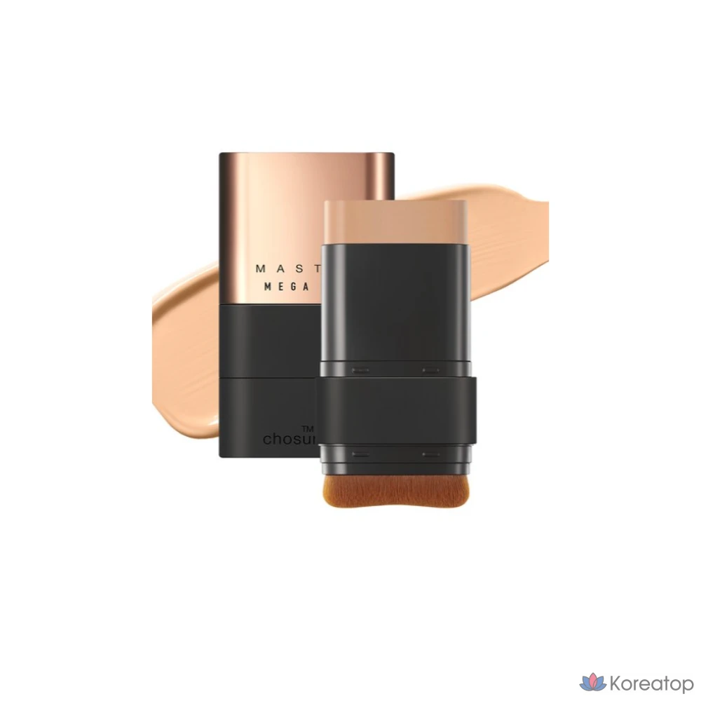 Тональный крем-стик CHOSUNGAH™ Mega Fit Stick Foundation Master SPF50+ PA++++ 16 г, 1 шт., светло-бежевый