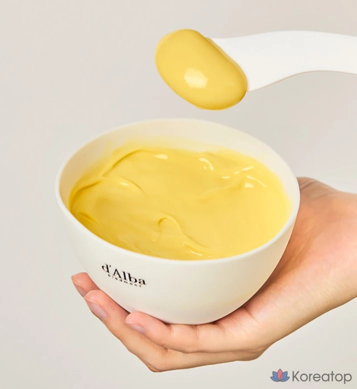 Увлажняющая моделирующая маска-крем D'alba с экстрактом белого трюфеля, 66 г, 1 упаковка, 4 упаковки, фото 4