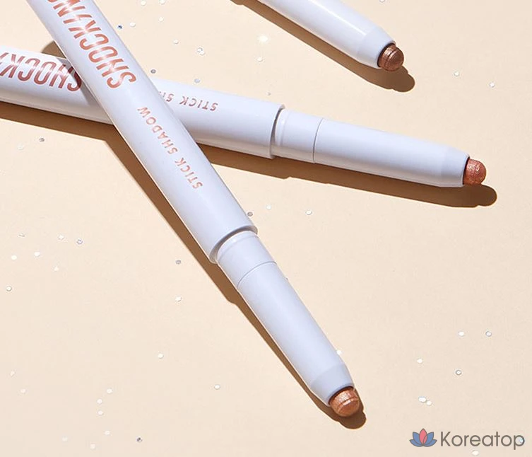 Тональные фиксирующие тени-карандаш Tony Moly The Shocking Color Fixing Stick Shadow, 1 г, оттенок 03 Golden Bronze, 1 шт.