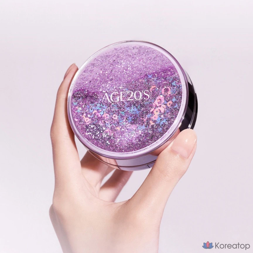 Essence Cover Pact Purple 12.5g, основной продукт и набор из 2 сменных блоков, № 21, белый и бежевый, по 1 шт., фото 4