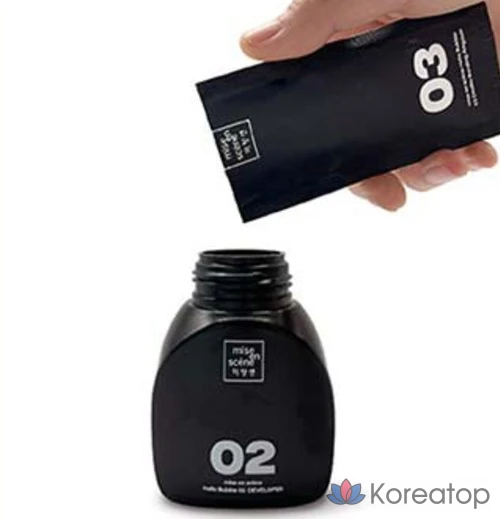 Краска для волос «Mise en Scene» Hello Bubble, 3NT Dark Choco, 1 шт., фото 3