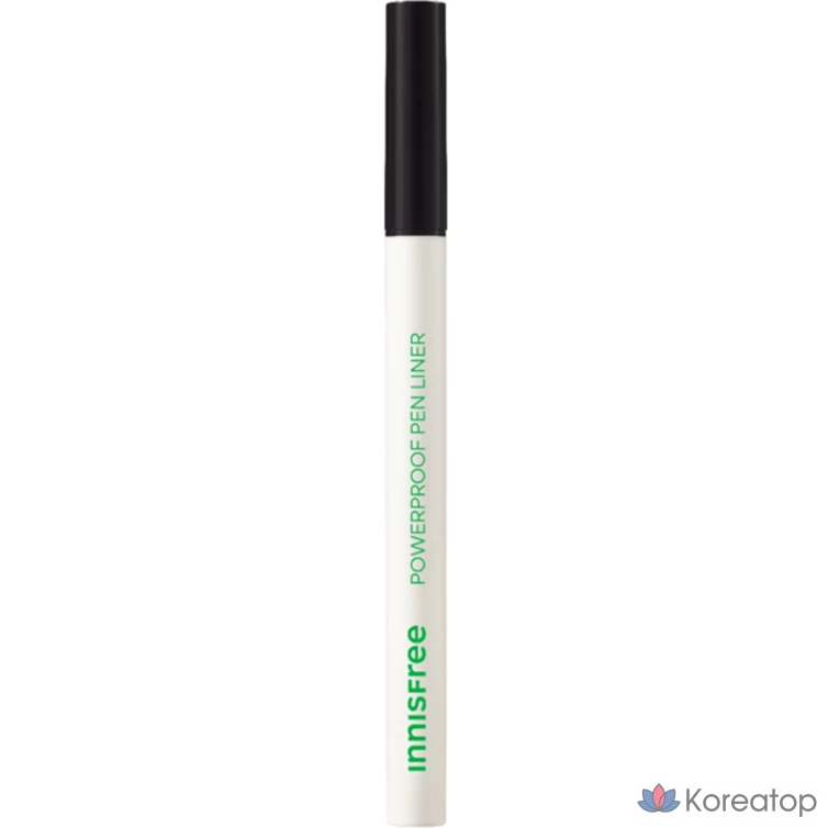 Подводка для глаз Innisfree New Powerproof Pen Liner, 0,6 г, № 1, черная, 1 шт.