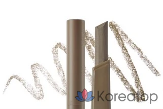 Карандаш для бровей Vanillaco By By Vanilla Smudge Out Detail Brow Pencil, 0.3g, 1 шт., цвет 02 пепельно-серый, фото 2