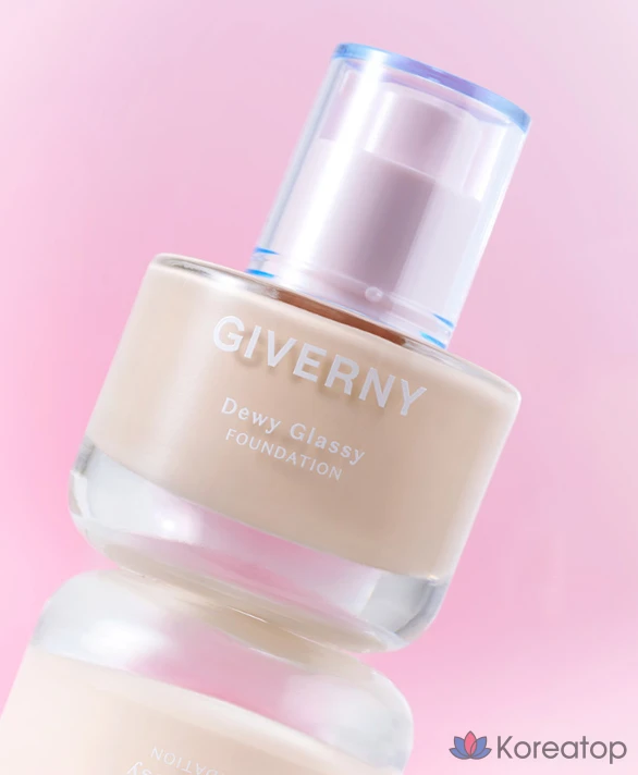 Тональный крем Giverny Dewy Glassy Foundation, 30 мл, оттенок 15NW Fair, 1 шт., фото 3