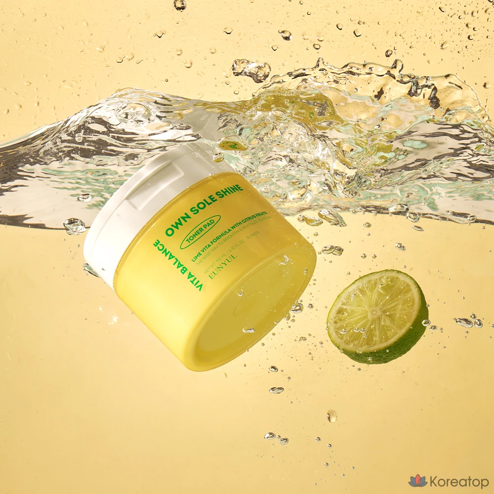 Тонизирующие подушечки Eunyul Vita Balance Own Sol Shine, 190 мл, 70 листов, 1 шт.