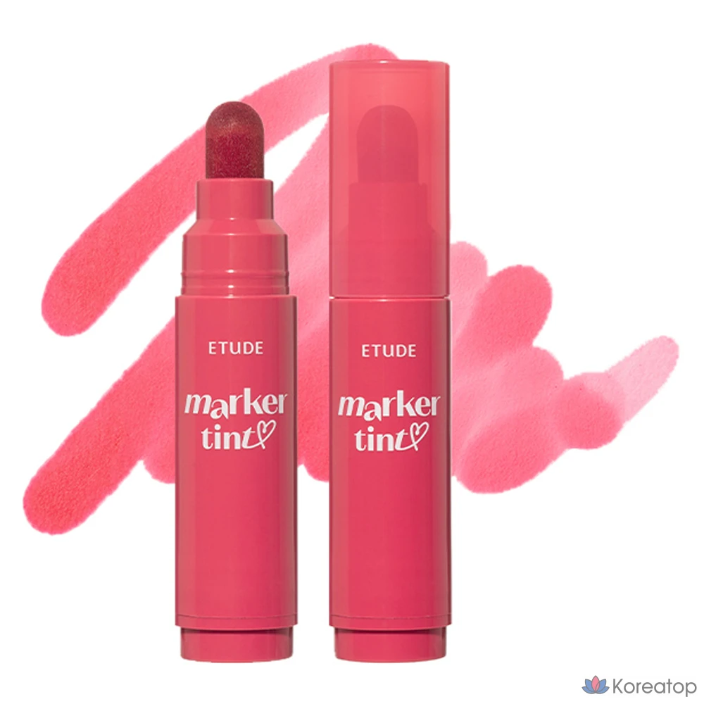 Тинт для губ Etude House Dear Darling Marker Lip Tint, оттенок 08 Cherry Punch, 1 шт.