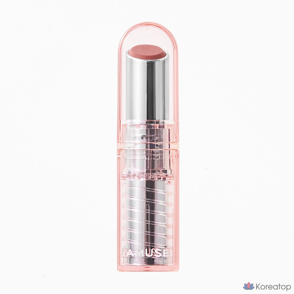 Бальзам для губ AMUSE Dew, оттенок 05 «Соленый персик», 3,2 г, 1 шт.