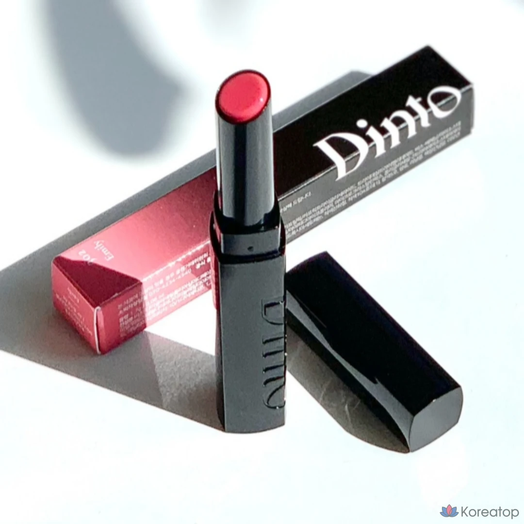 Бальзам для губ Dinto Bronte Melting Glow, цветной бальзам для губ Dinto, 302. Emily, 1,7 г, 1 шт.