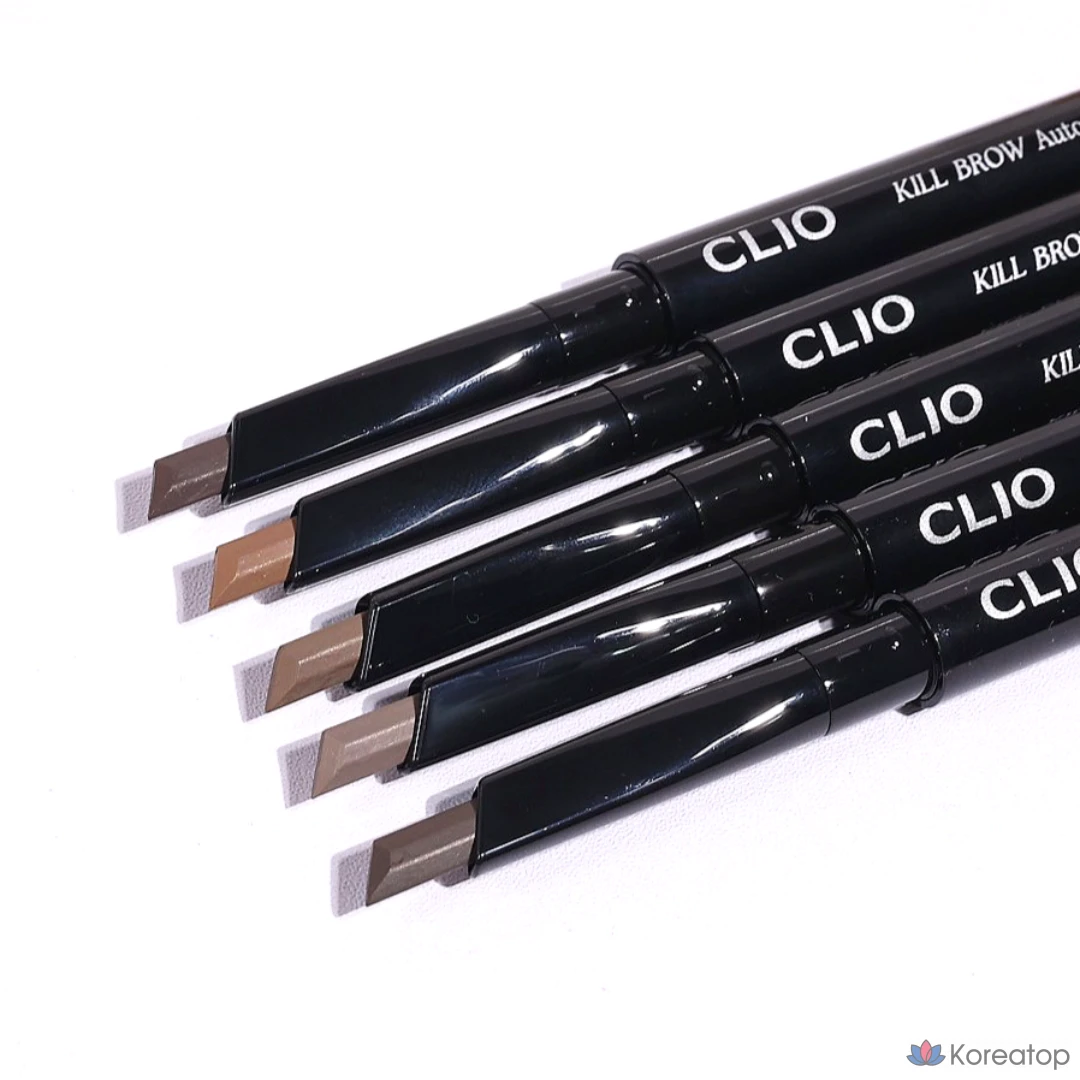Карандаш для бровей Clio Killbrow Auto Hard Brow Pencil 0.31 г, 001 Натуральный коричневый, 1 шт., фото 3