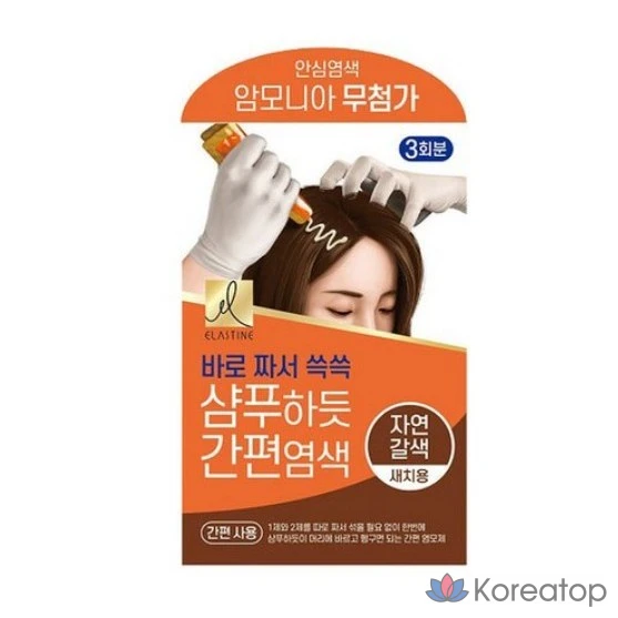 Elastine краситель, 60 г, натуральный коричневый цвет, 1 шт.