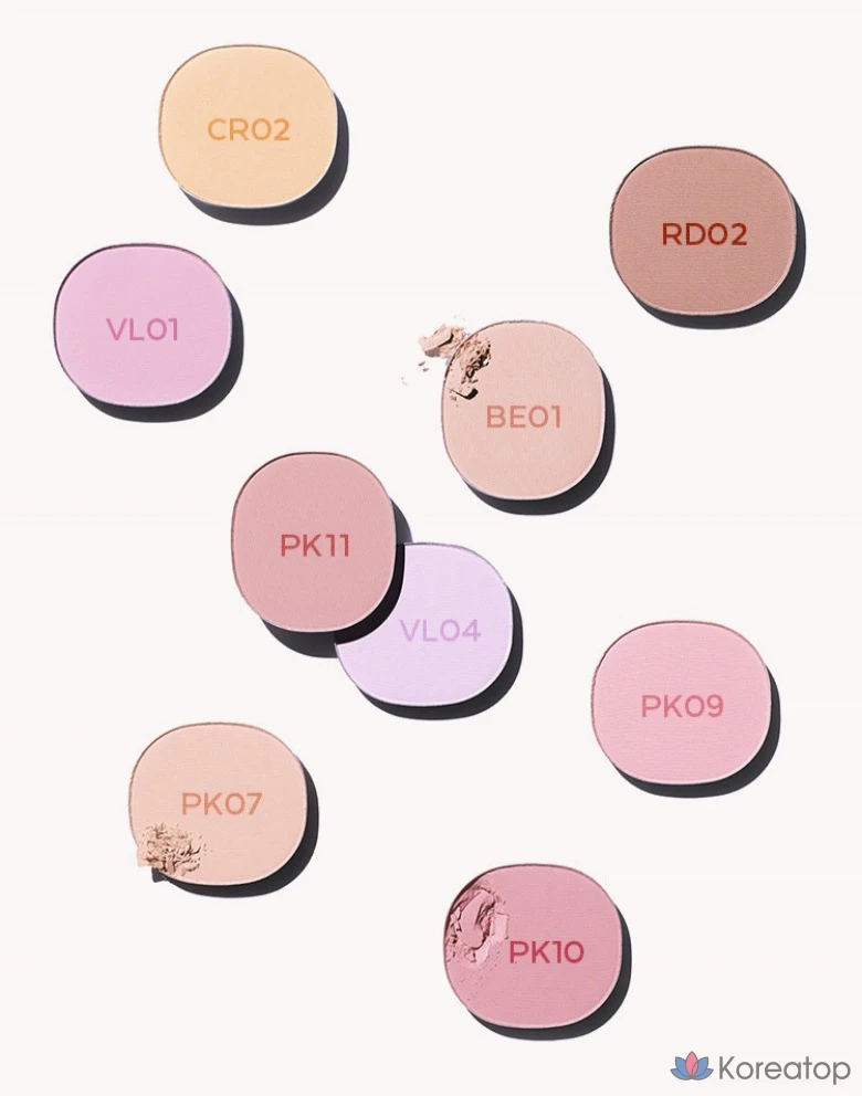 A'Pieu Juicy Pang Пастельные румяна 3,7 г, упаковка 12 шт., цвет вишневый хлопок, 1 шт.