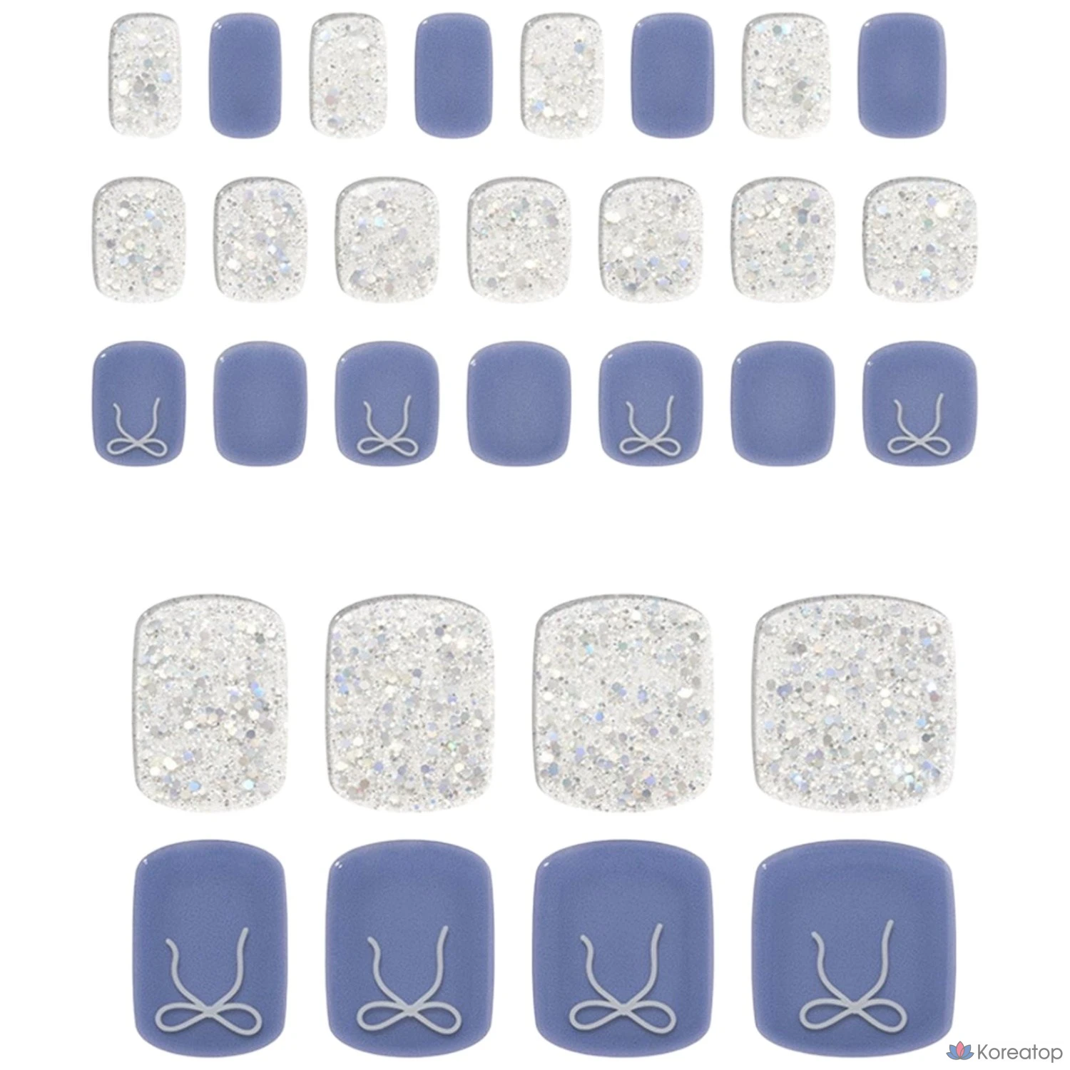 Набор для ухода Ohora Gel Strip Pedi Set, Labo Dress, 1 шт.