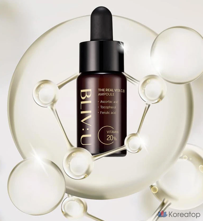 Blive:U The Real Vita C 20 ампул, 12 мл, 1 шт.