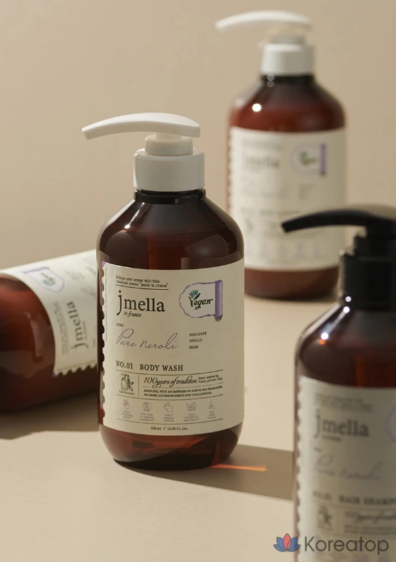 Веганский гель для душа Pure Neroli с ароматом апельсина и нероли, 500 мл, 1 шт.