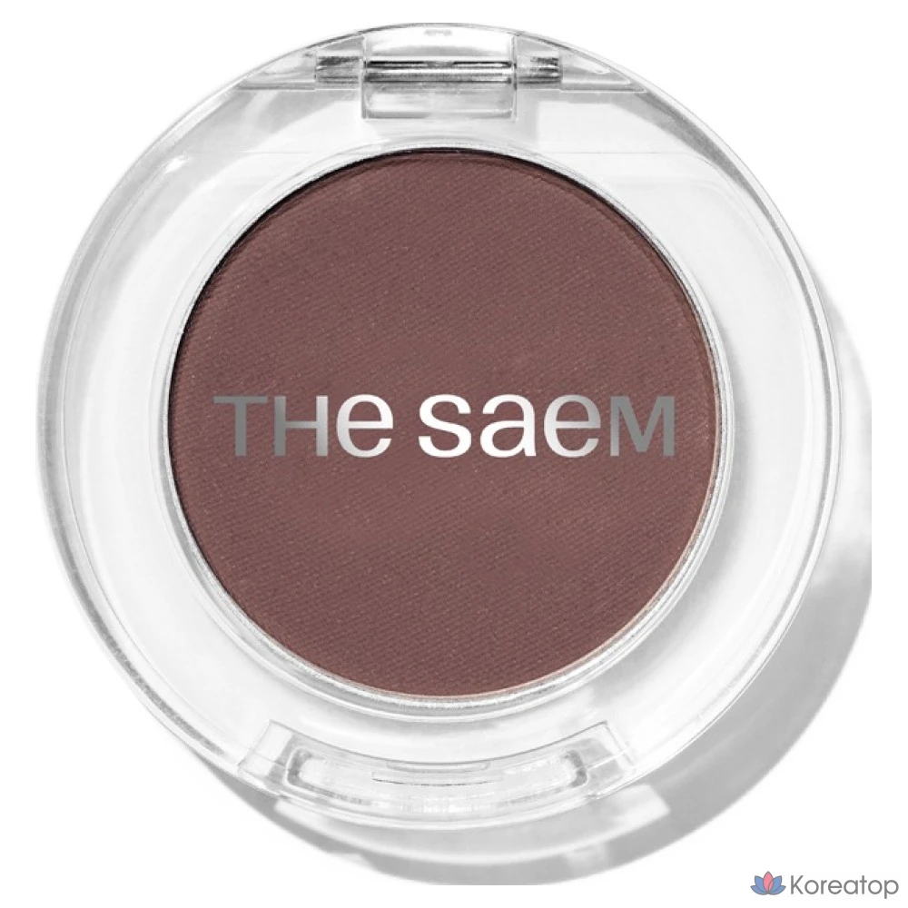 Матовые тени для век The Saem Sammul Single Matte Shadow, BR04 Winning Combination Brown, 1 шт.