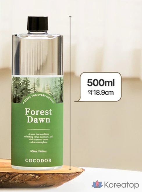 Диффузор-рефилл Cocodor Large Capacity Diffuser Refill, Hinoki, 500 мл, 1 шт., фото 6