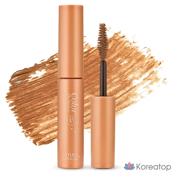 Тушь для бровей Etude House Pure Lie Browcara, 4,5 г, № 2, светло-коричневый, 1 шт.