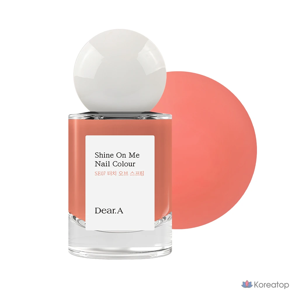 Лак для ногтей Dear.A Shine On Me, SE07 Touch of Spring, 11 мл, 1 шт.