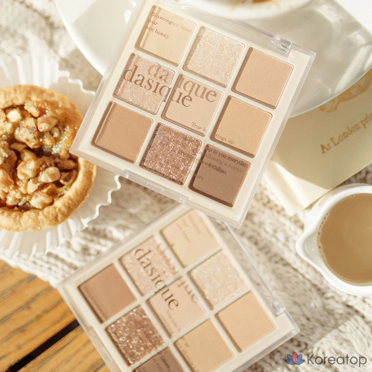 Палетка теней для век Dasique, оттенок 07 Milk Latte, 1 шт., фото 4