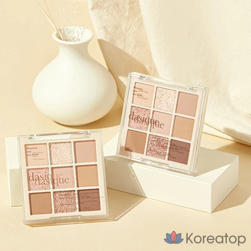 Палетка теней для век Dasique, оттенок 07 Milk Latte, 1 шт., фото 6