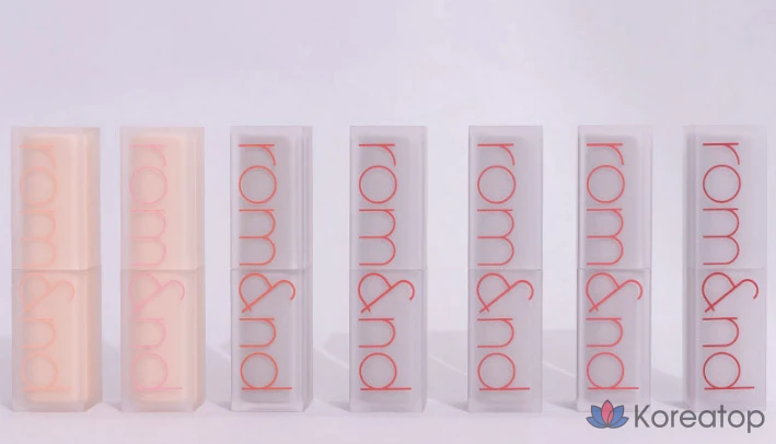 Матовая помада ROM&ND Zero, 1 шт., цвет розовый песочный., фото 8