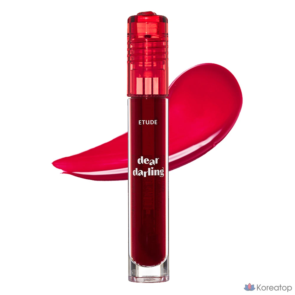 Etude House Dear Darling Water Gel Tint, 04 Plum Red, 1 шт.