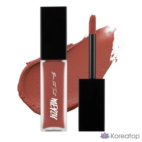 Тинт для губ MERZY Blurfit 6 г, BT4, цвет «Радостная корица», 1 шт.