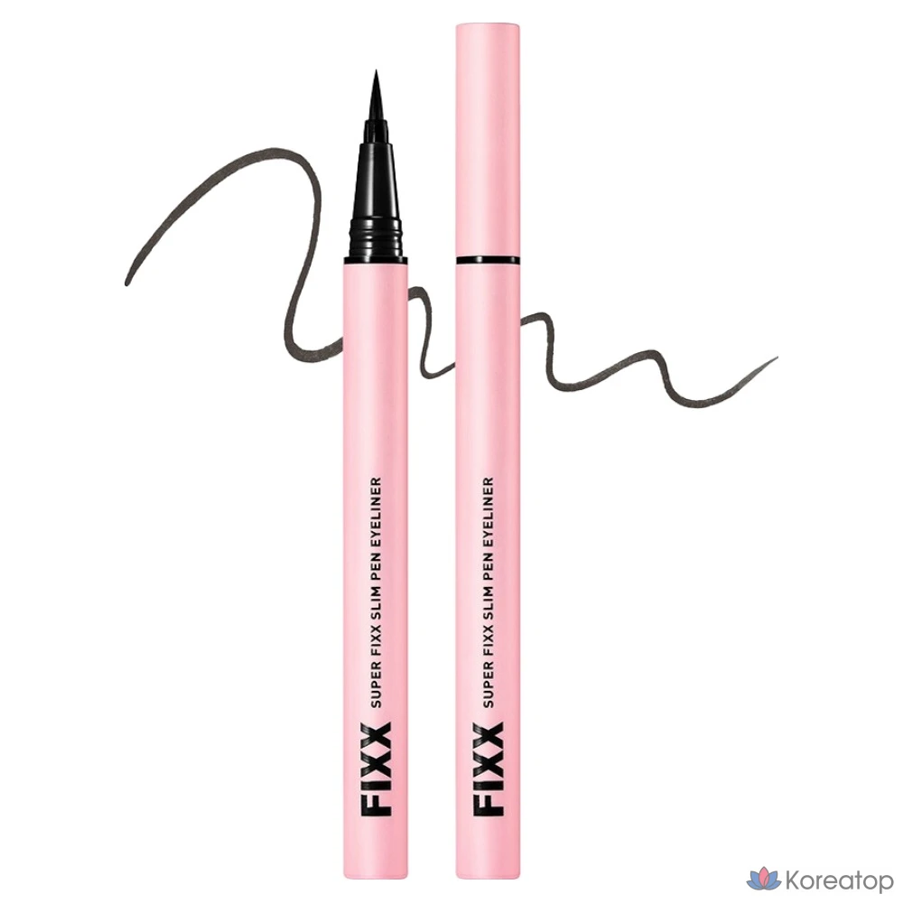 Подводка для глаз So Natural Powder Forum Super Fix Slim Pen Eyeliner, 0.4g, 01 Mocha Black, 1 шт.
