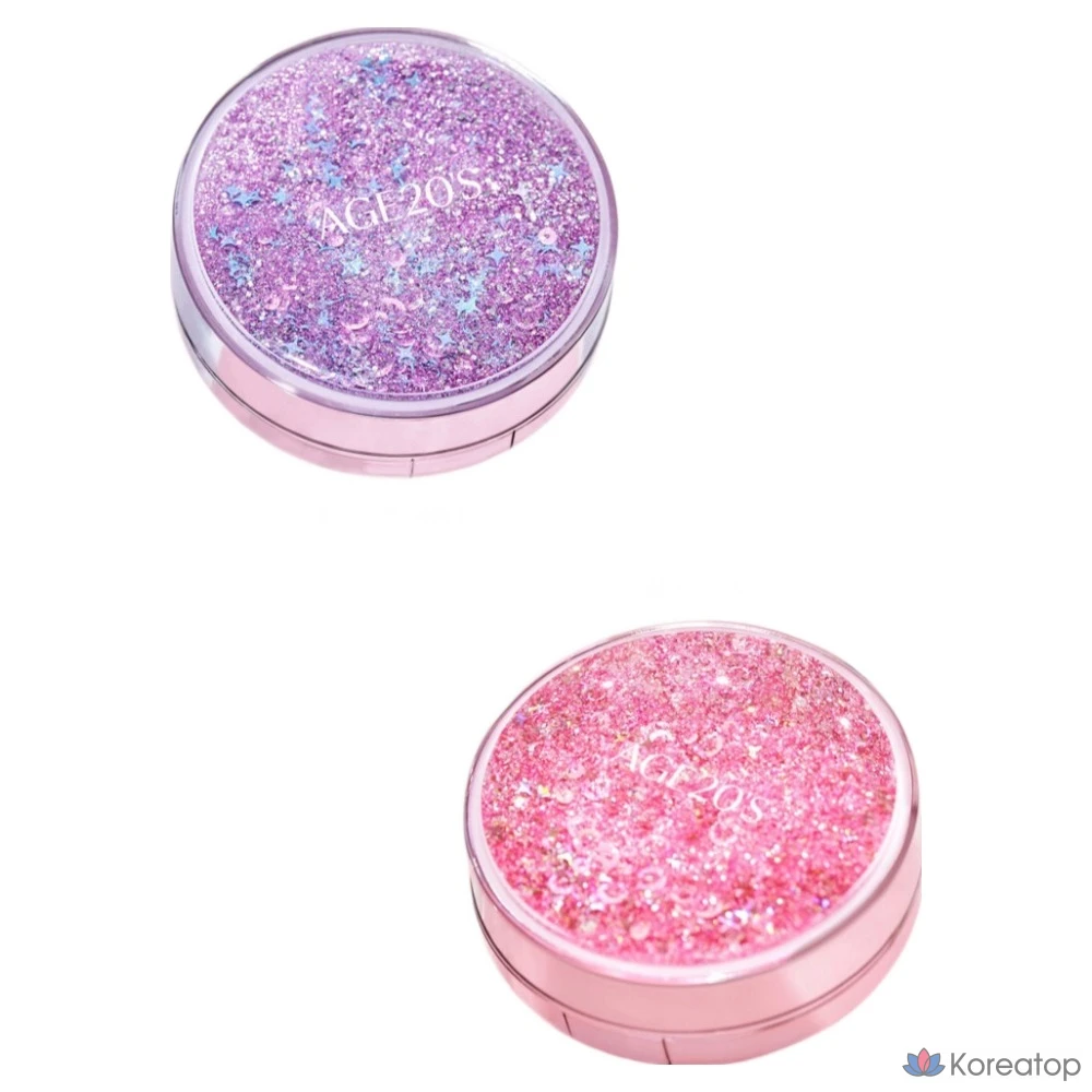 Essence Cover Pact Purple 12.5g, основной продукт и набор из 2 сменных блоков, № 21, белый и бежевый, по 1 шт., фото 6