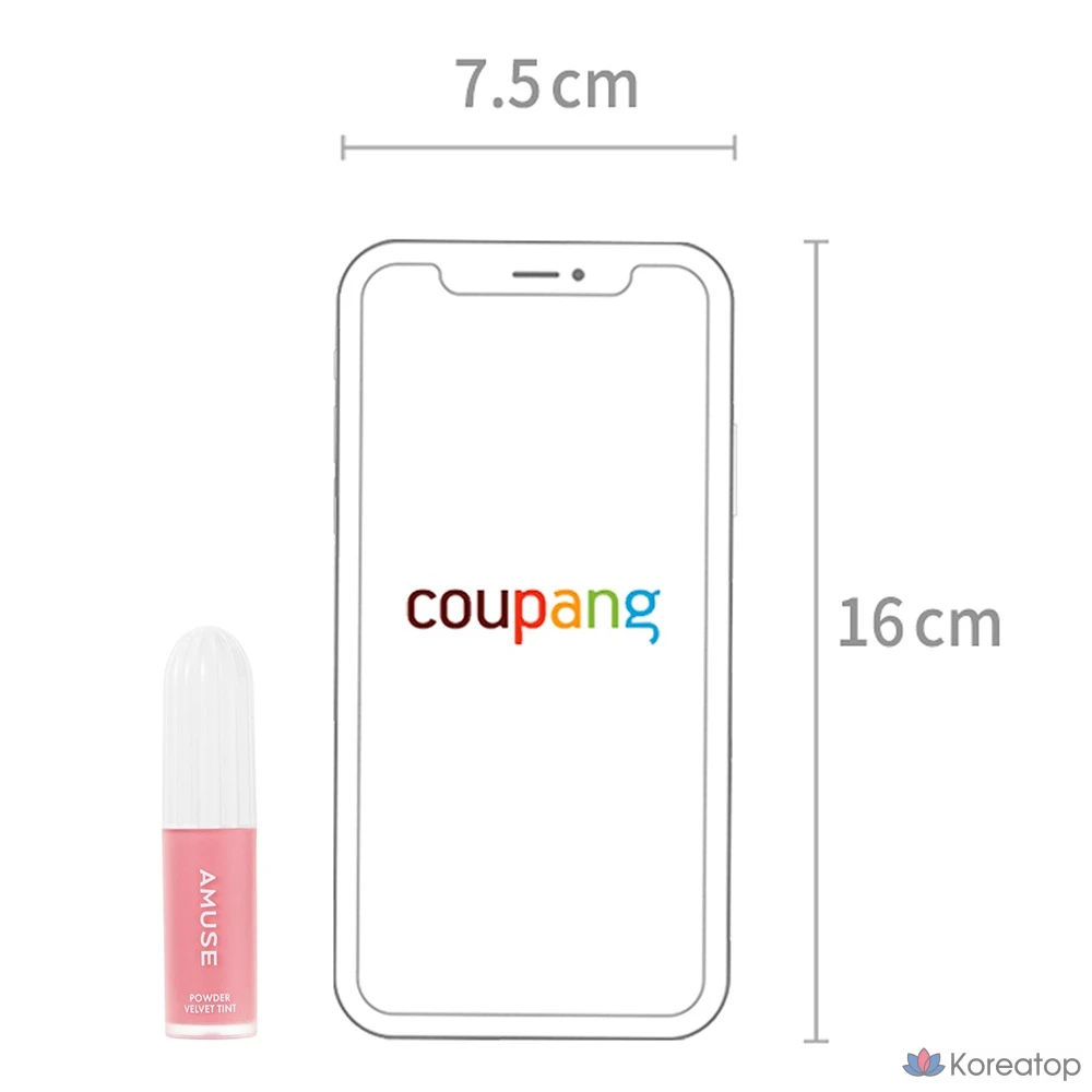 AMUSE Powder Velvet Tint, French Coral, 1 шт., фото 7