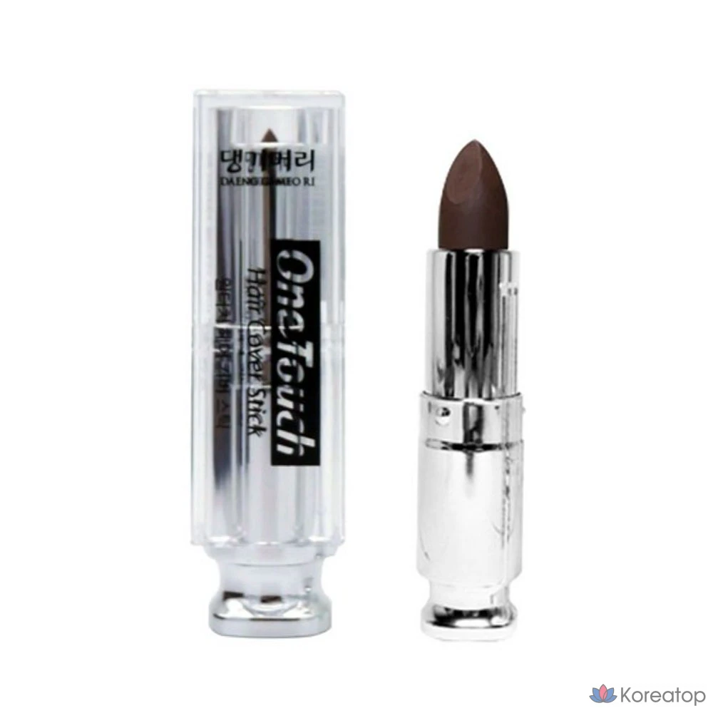 Накладные пряди для волос Danggi Meori One-Touch, 4 г, черно-коричневые, 1 шт.