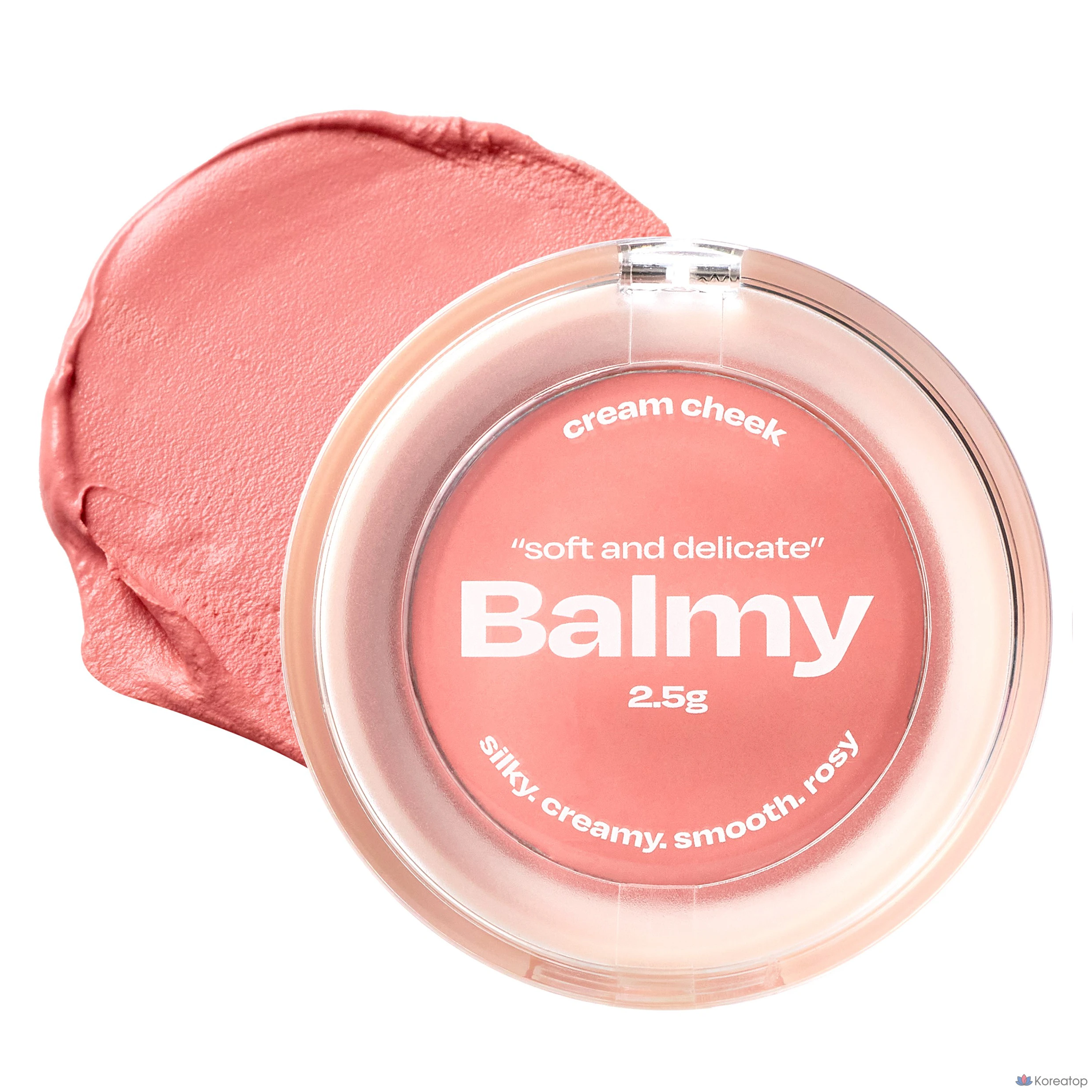 Кремовые румяна ALTERNATIVE STEREO Bami Cream Cheek, 2,5 г, 1 шт., цвет «Молочный персик» (O3).