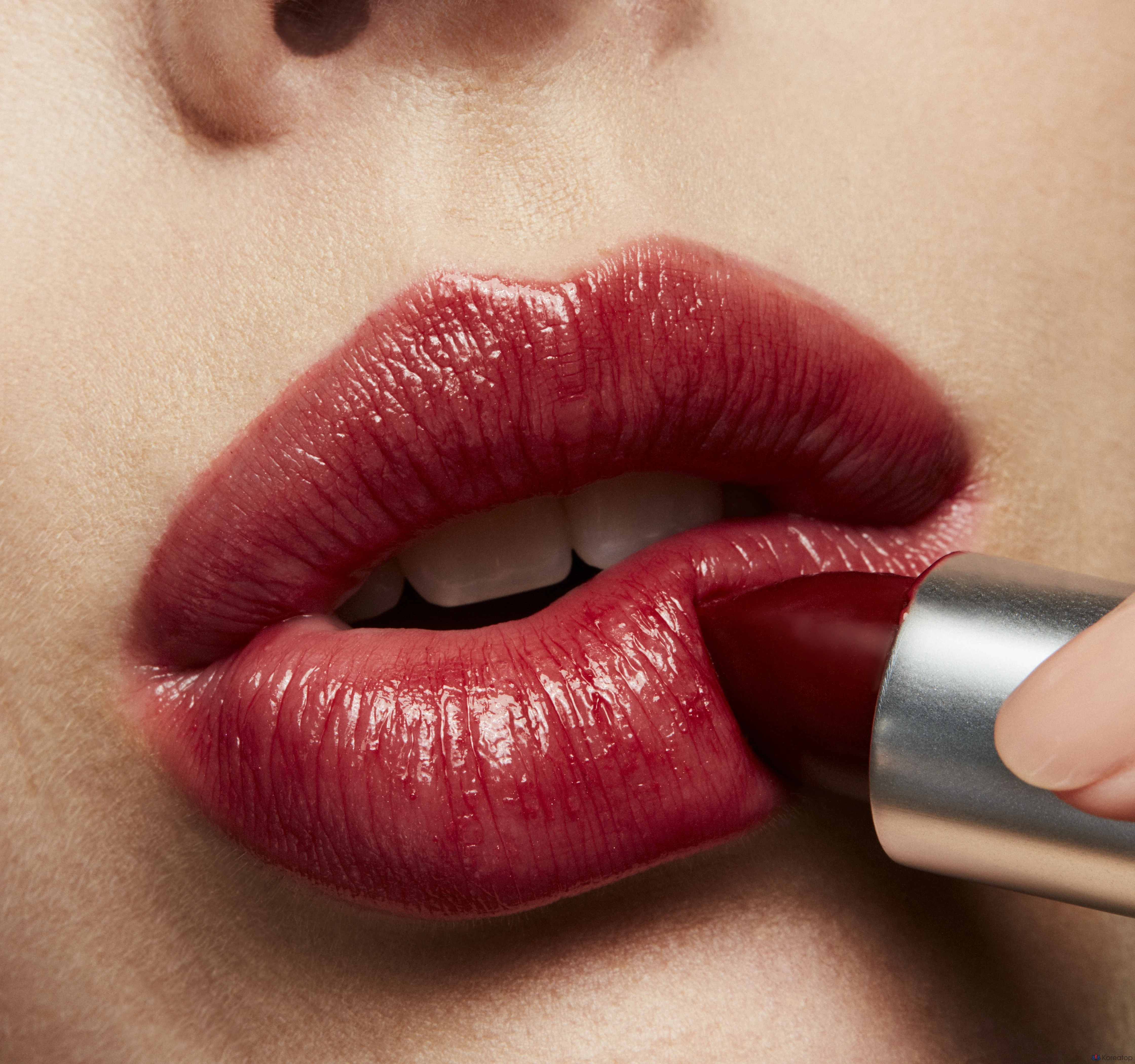 Губная помада Mac Lustreglass Sheer Shine Lipstick, оттенок Spice It Up, 1 шт., фото 3