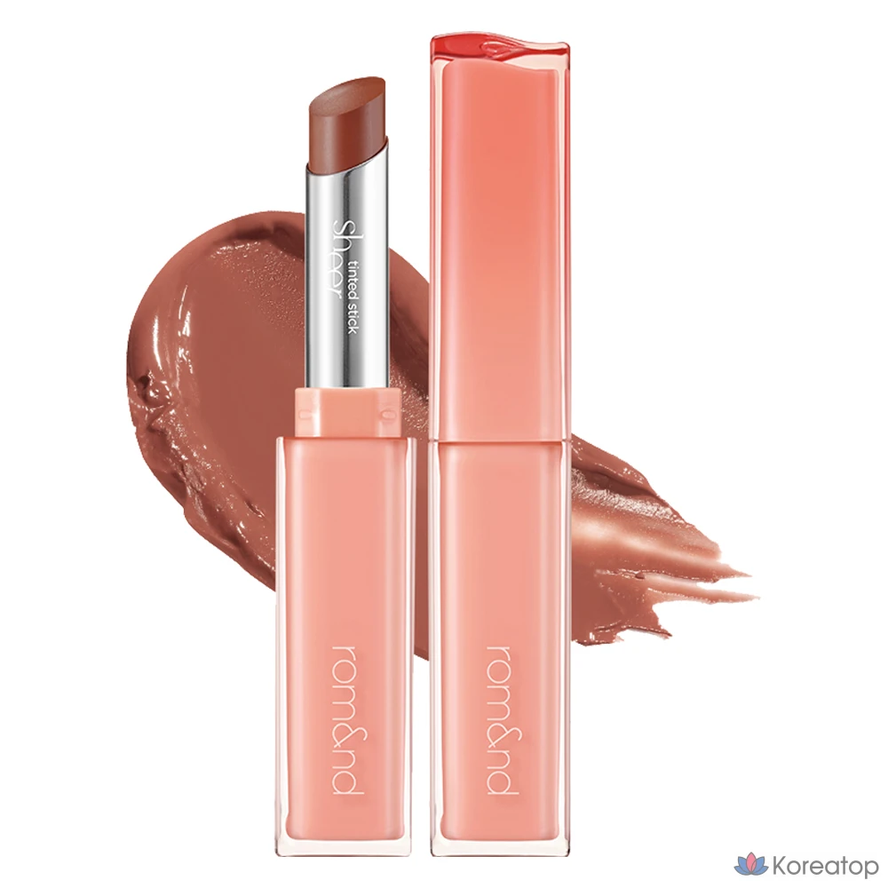 Тинт для губ ROM&ND Sheer Tinted Stick Lip Tint, 04 Camel Nuts, 2 г, 1 шт.