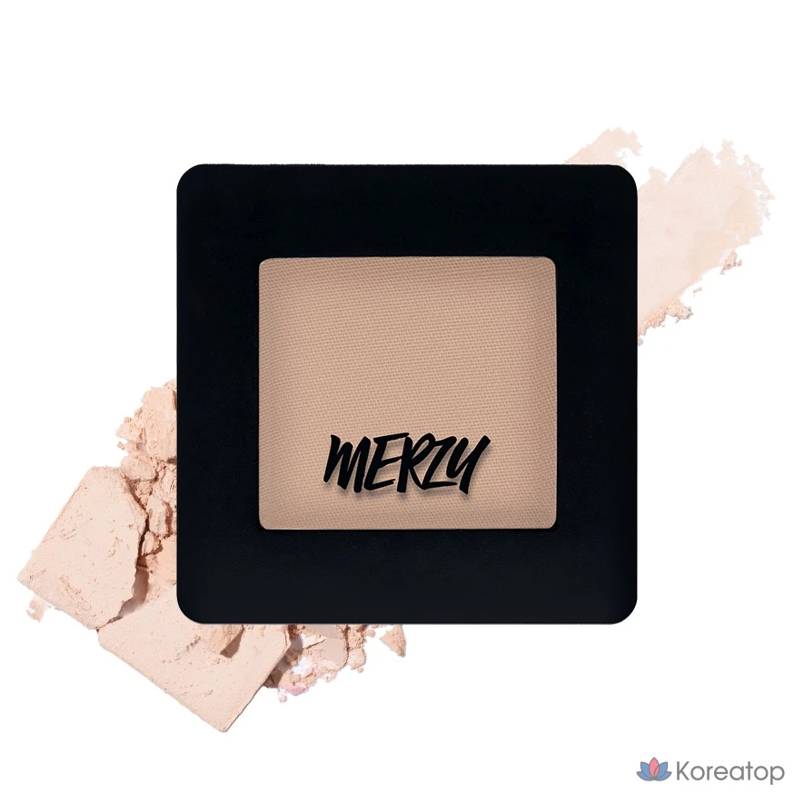 Тени для век MERZY the First, оттенок E6 Lily Vanilla, 1 шт.