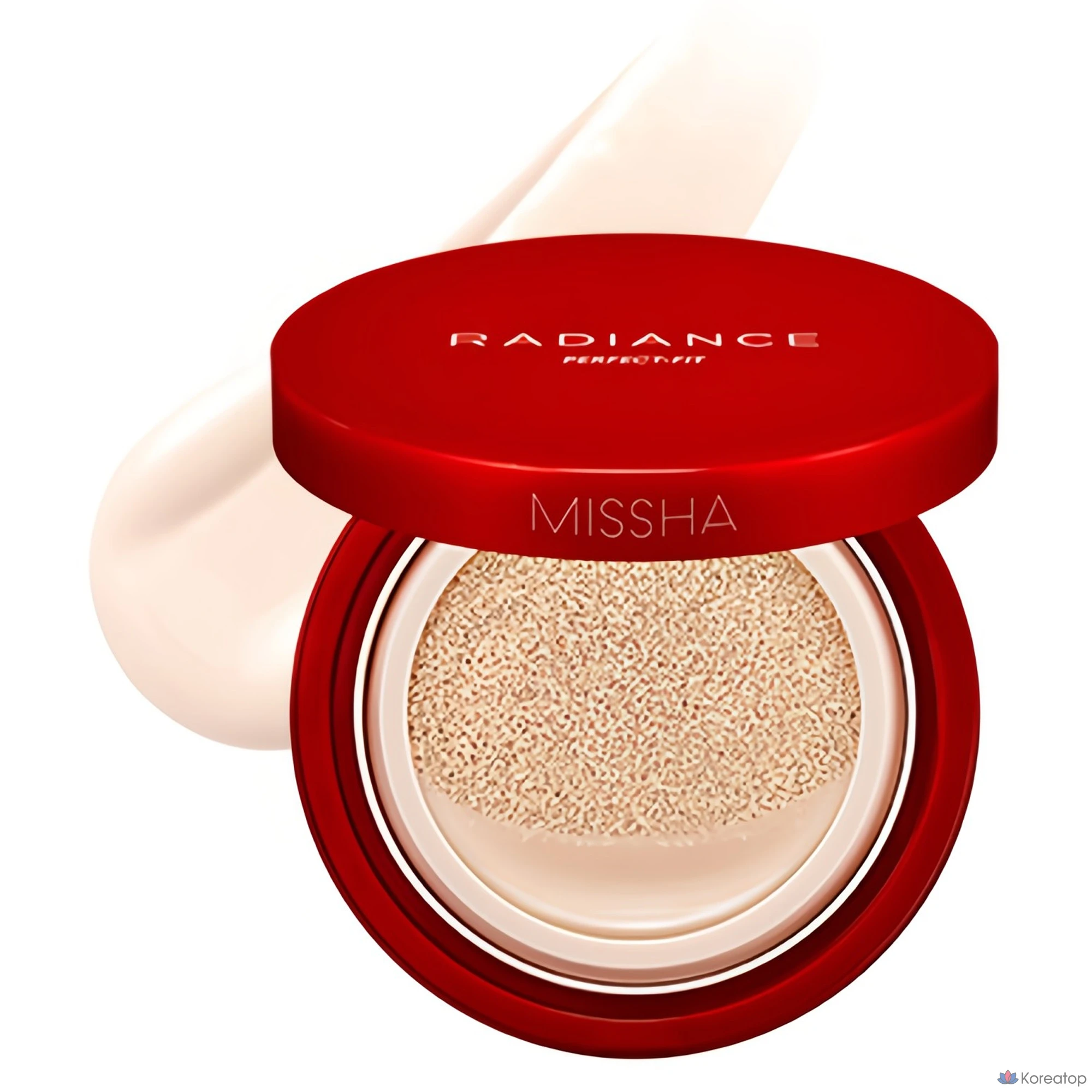 Тональный крем Missha Radiance Perfect Fit Cushion, 15 г, 21N Vanilla, 1 шт.