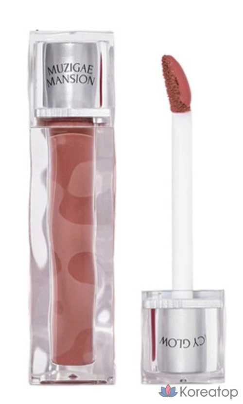 Блеск для губ Rainbow Mansion Icy Glow, 01 Petal, 1 шт., фото 4