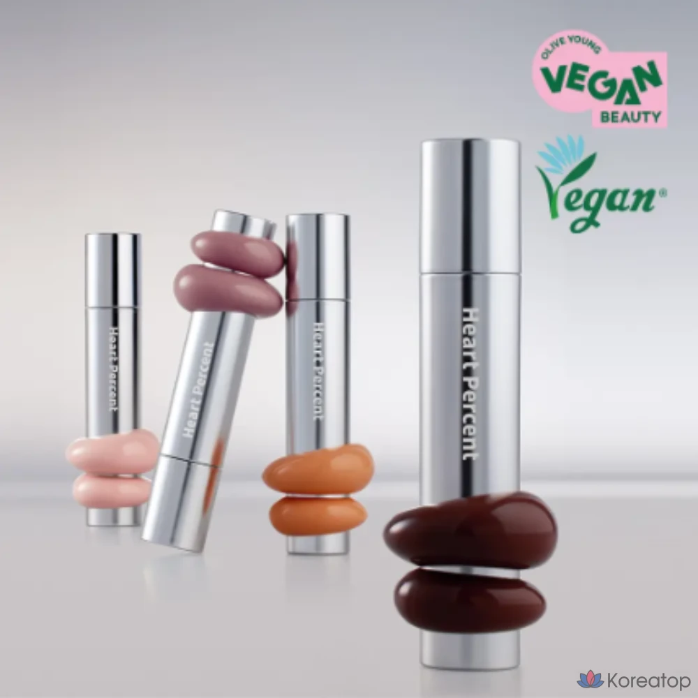 Тинт для губ Heart Percent Dot On Mood One Way Glow Tint, оттенок Milky Salmon, 1 шт., фото 2