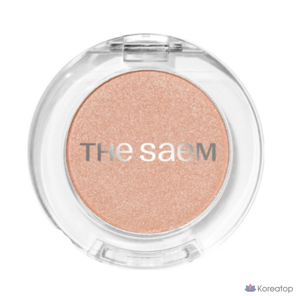 Однотонные мерцающие тени для век The Saem Saemmul Single Shimmer Shadow, BE02 (Nugaju's Who), 1 шт.