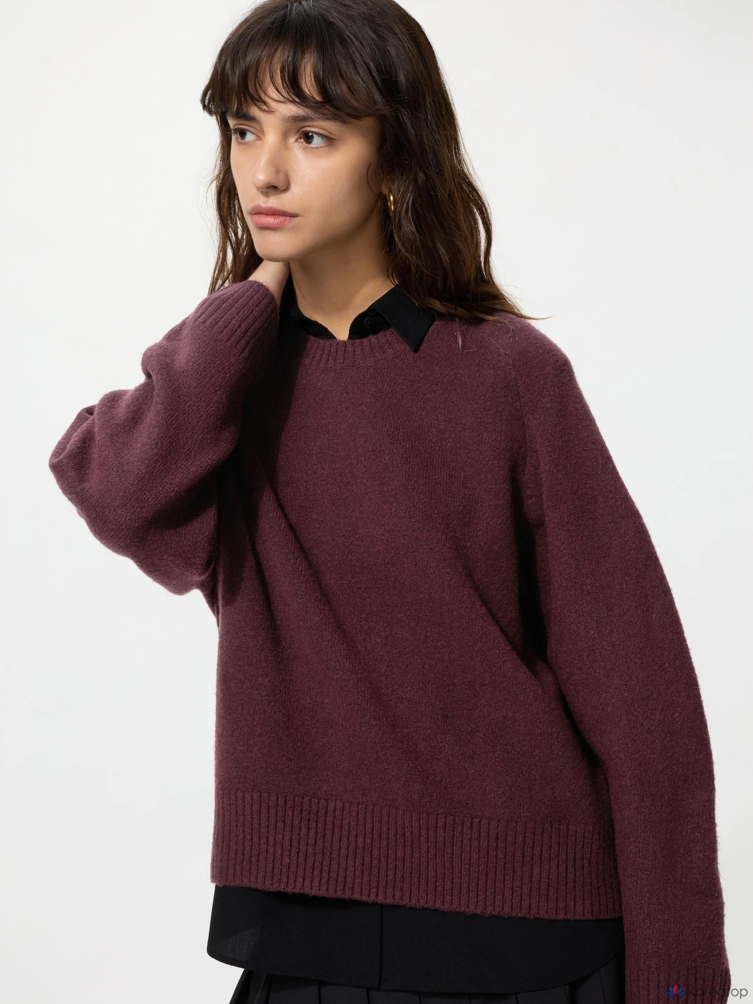 Свитер Uniqlo Souffle Yarn Crew Neck Sweater