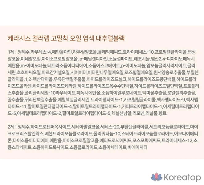 KeraSys Color Lab, натуральный черный, 1 шт., фото 4