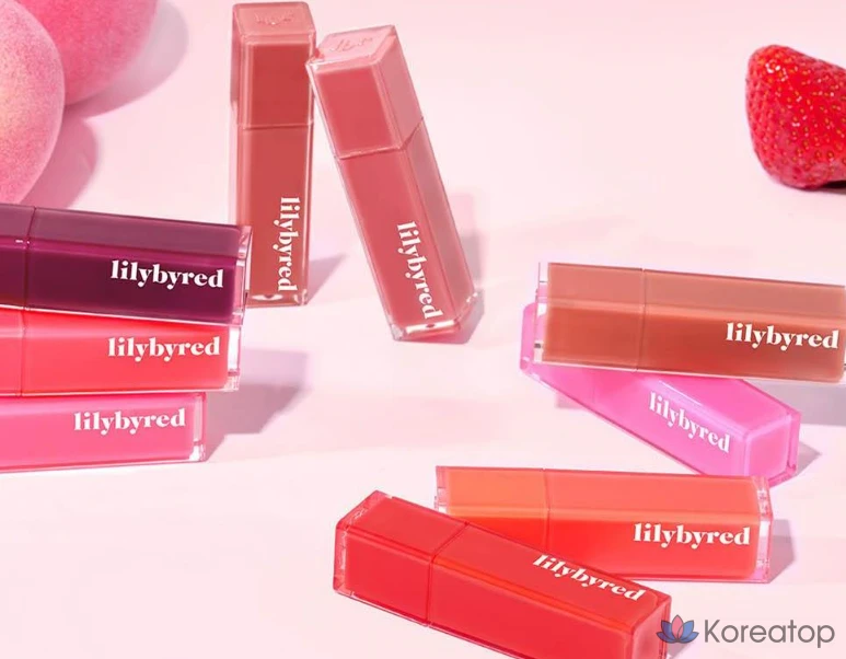 Тинт для губ Lilybyred Angkeum Liar Coating Lip Tint AD, 04 Shy Peach Pretend, 1 шт., фото 9