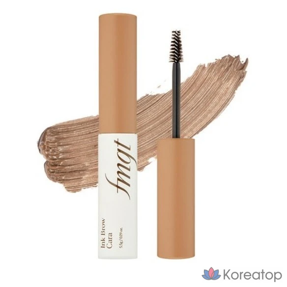 Стойкие тени для бровей FMGT The Face Shop Ink Brow Longwear Cara 5.5g, 01 СВЕТЛО-КОРИЧНЕВЫЙ, 1 шт.