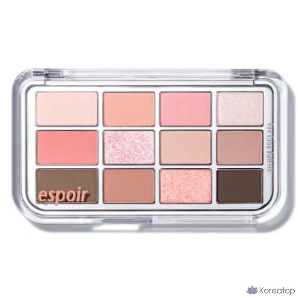 Палетка теней для век Espoir Eye Core Palette, № 1, оттенок Posh Coral, 1 шт.